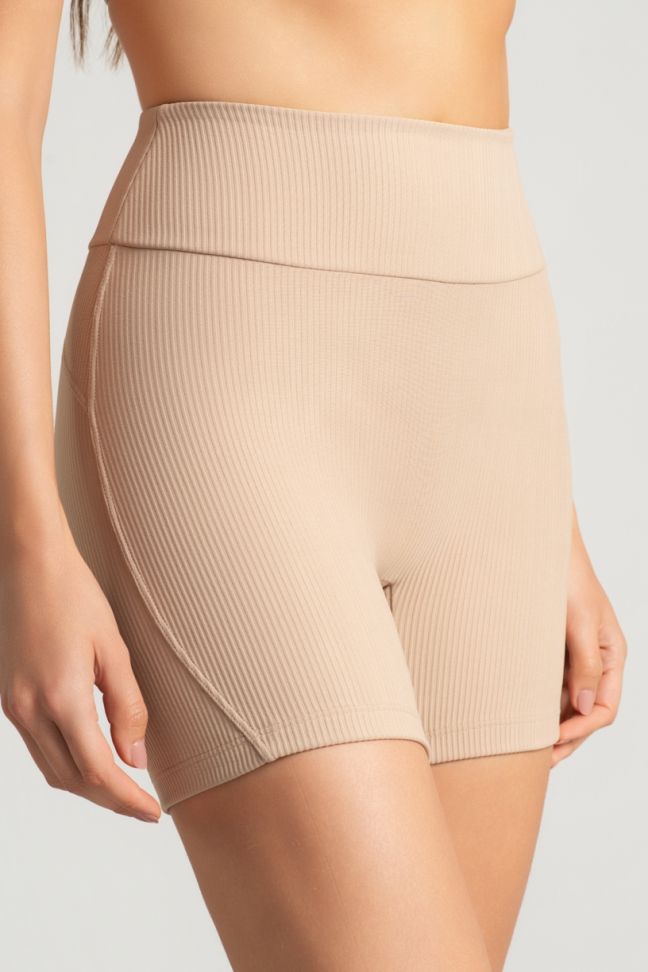 K5161-B_Short_Canelado_sem_Gancho_Linho__Ref:_K5161-B