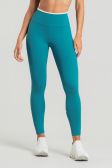 Calça Legging com Bolso e Detalhes Contrastantes (Acqua / Vanilla) | Ref: K5190-B