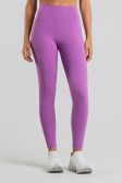 Calça Legging com Bolsos nas Laterais Do Cós (Orquídea) | Ref: K4422-C