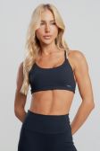Top com Tiras Cruzadas nas Costas (Preto / Duna) | Ref: K5098-B