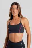 Top com Vivos Coloridos (Preto / Íris / Rosa Choque) | Ref: K5239-A