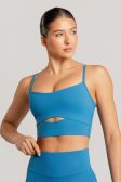 Top Cropped com Abertura e Alças Reguláveis (Oceano) | Ref: K5142-A