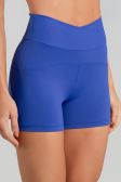 Short com Cós Estreito Transpassado (Royal) | Ref: K5212-B