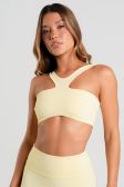 Top Slim com Decote Halter (Manteiga) | Ref: K5229-B