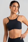 Top Slim com Decote Alto e Quadrado (Preto) | Ref: K5112-A