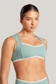 Top com Alças Largas e Viés Contrastante (Citrus / Off-White) | Ref: K4830-E