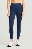Calça Legging com Vivo e Viés na Cintura (Azul Marinho) | Ref: K4911-D