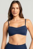 Top Slim com VIvo no Recorte (Azul Marinho) | Ref: K4910-D