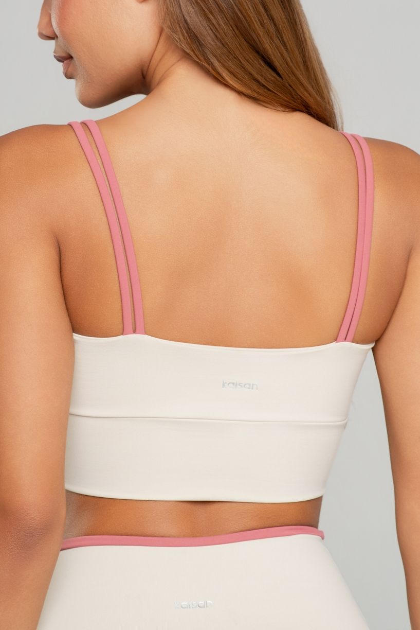 K5181-A_Top_com_Alcas_Duplas_Contrastantes_Off-White__Hibisco__Ref:_K5181-A
