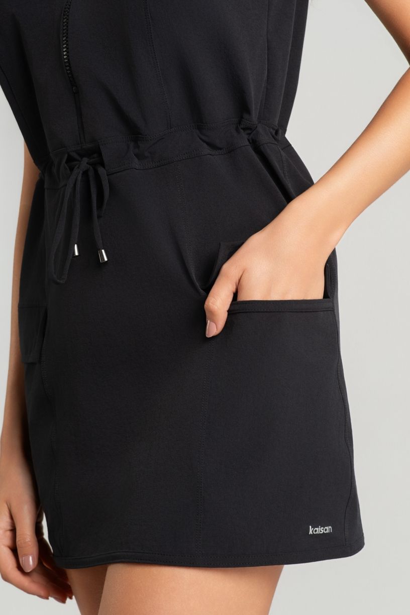 K5148-A_Vestido_Esportivo_com_Ziper_e_Bolsos_Preto__Ref:_K5148-A