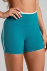 Short com Bolso e Detalhes Contrastantes (Acqua / Vanilla) | Ref: K5191-B