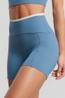 Short sem Gancho com Vira Contrastante (Bruma / Off-White) | Ref: K5094-B