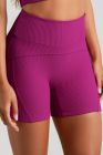 Short Canelado sem Gancho com Recortes (Magenta) | Ref: K5235-A