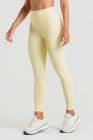 Calça Legging sem Gancho com Chapado e Bolso Invisível (Manteiga) | Ref: K5230-B